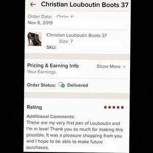 Authentic Louboutin Shoes! All Offers Welcomed!